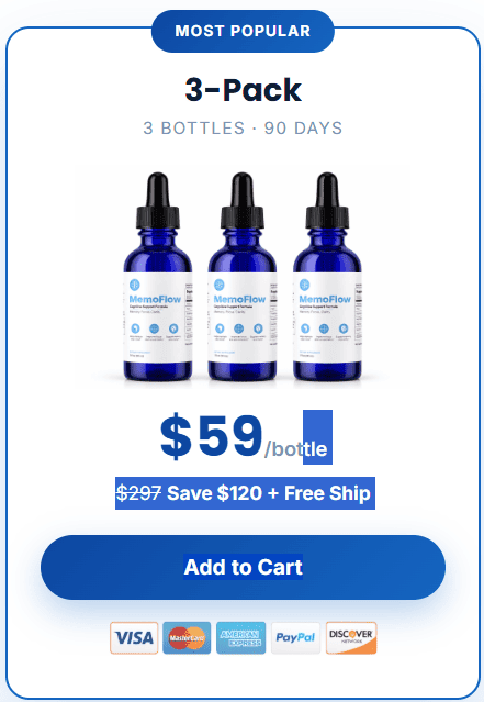 memoflow 3 bottles price